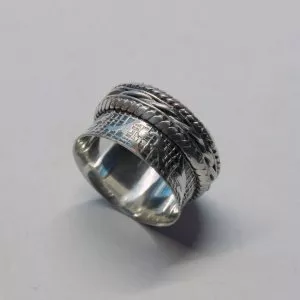 Кольцо серебряное